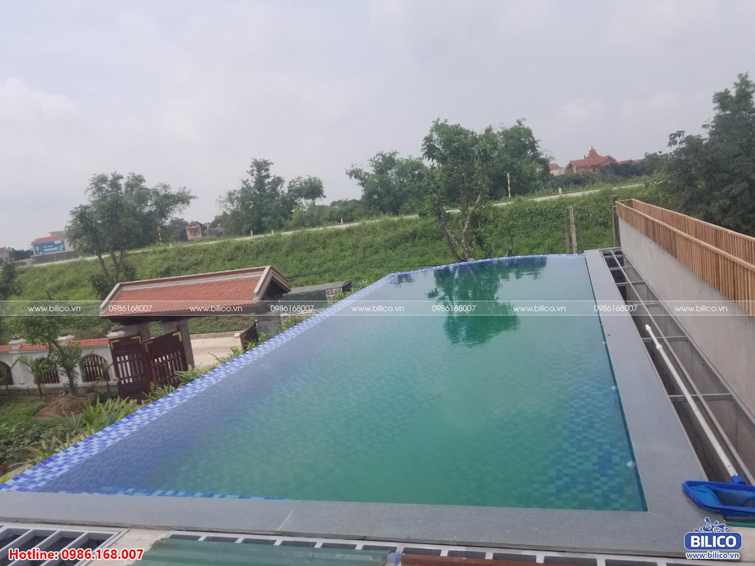 Công trình bể bơi Anh Kiên - Hưng Yên